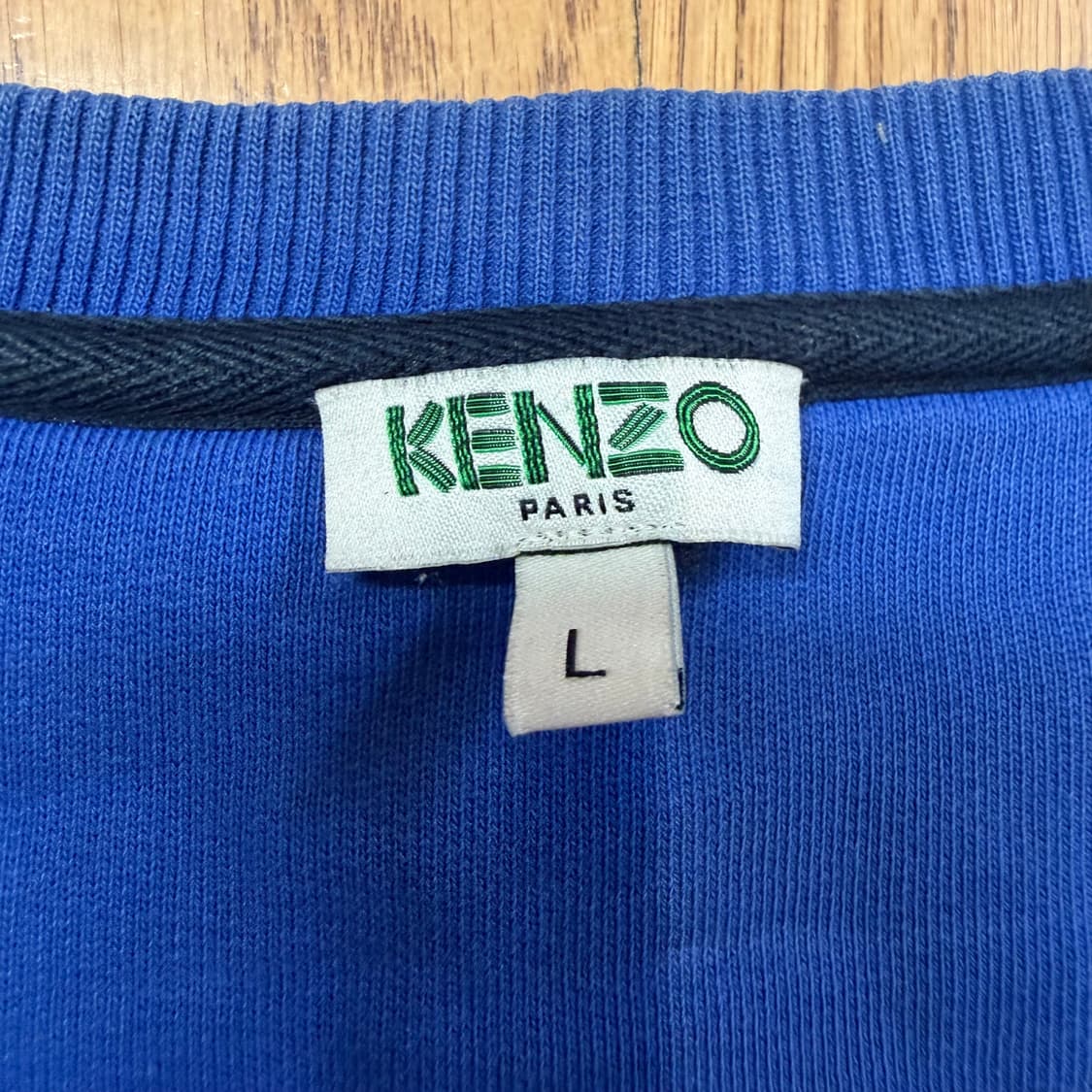 겐조 타이거 아이즈 블루 스웨트셔츠 상품이미지3