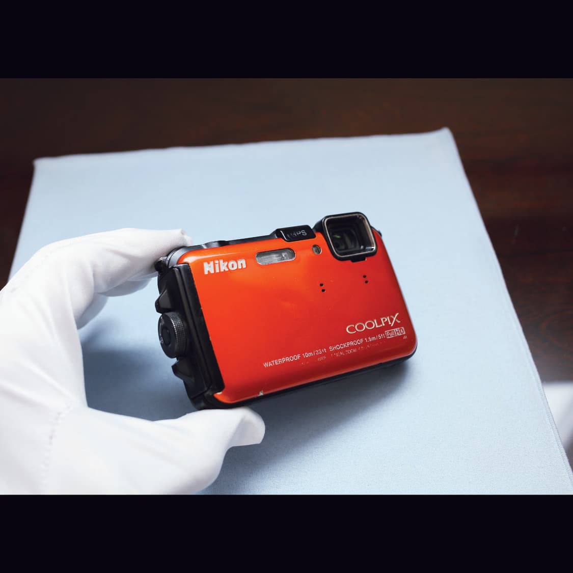 <레어><한글>니콘 쿨픽스 aw100 오렌지 빈티지 디카 상품이미지4