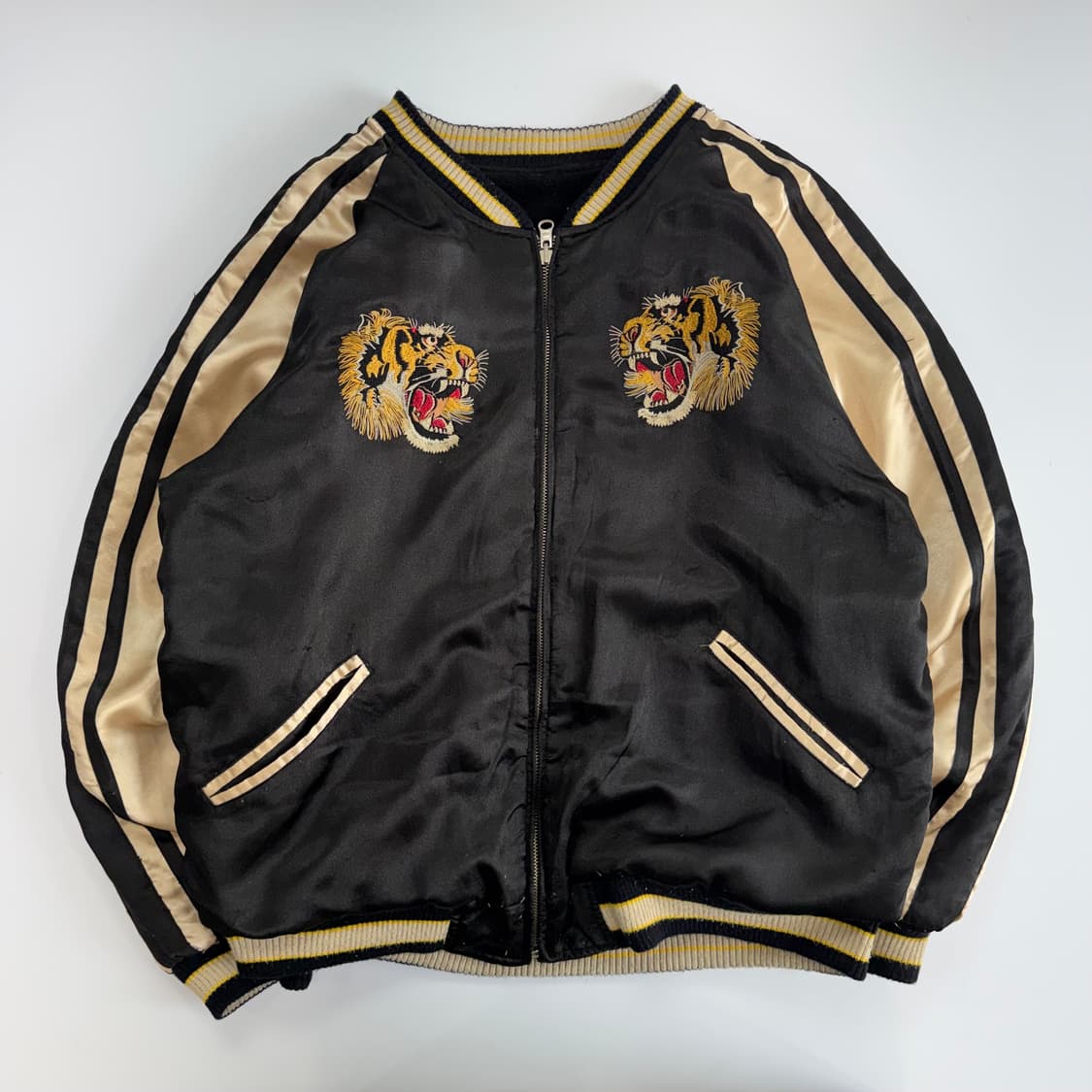 Vintage 리버시블 블랙 벨벳 스카쟌  상품이미지4