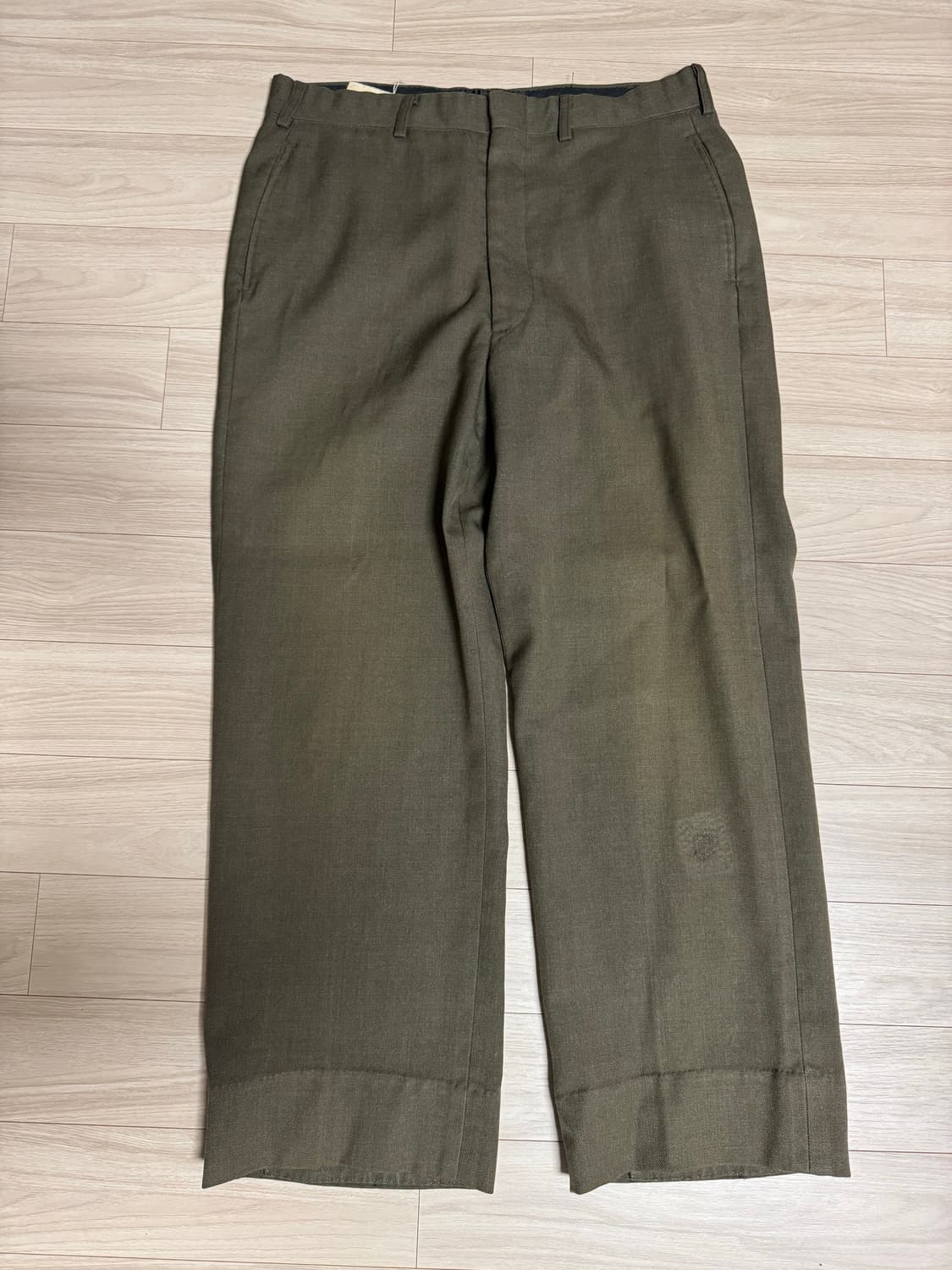 1979s U.S Army Wool Trousers OG 상품이미지1