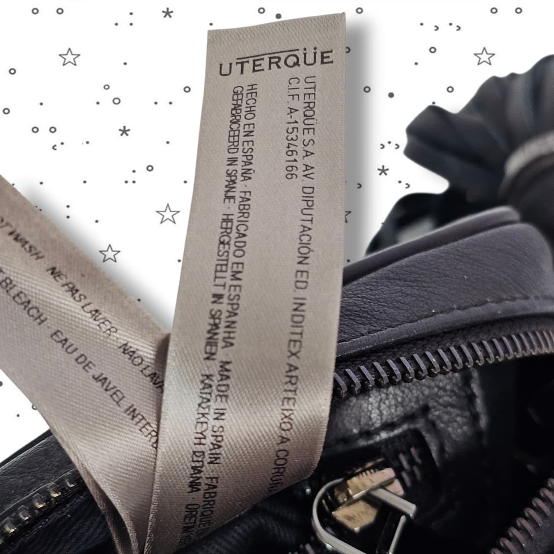 Uterque 스터드 악마 날개 크로스백 상품이미지10