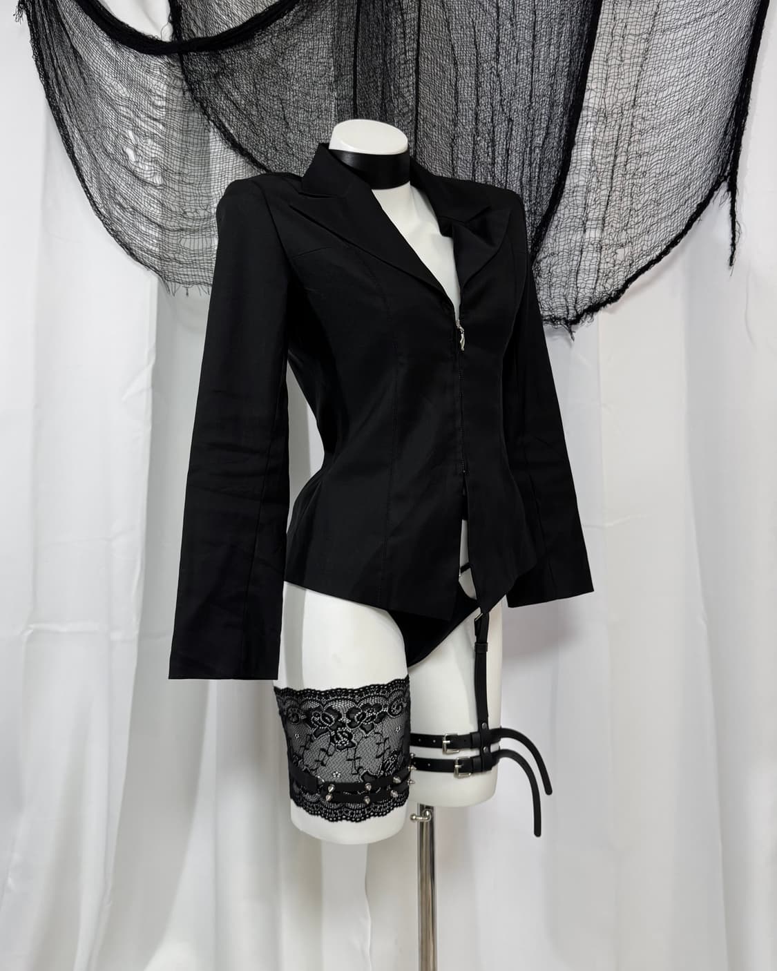 blazer zipper zip up 상품이미지2