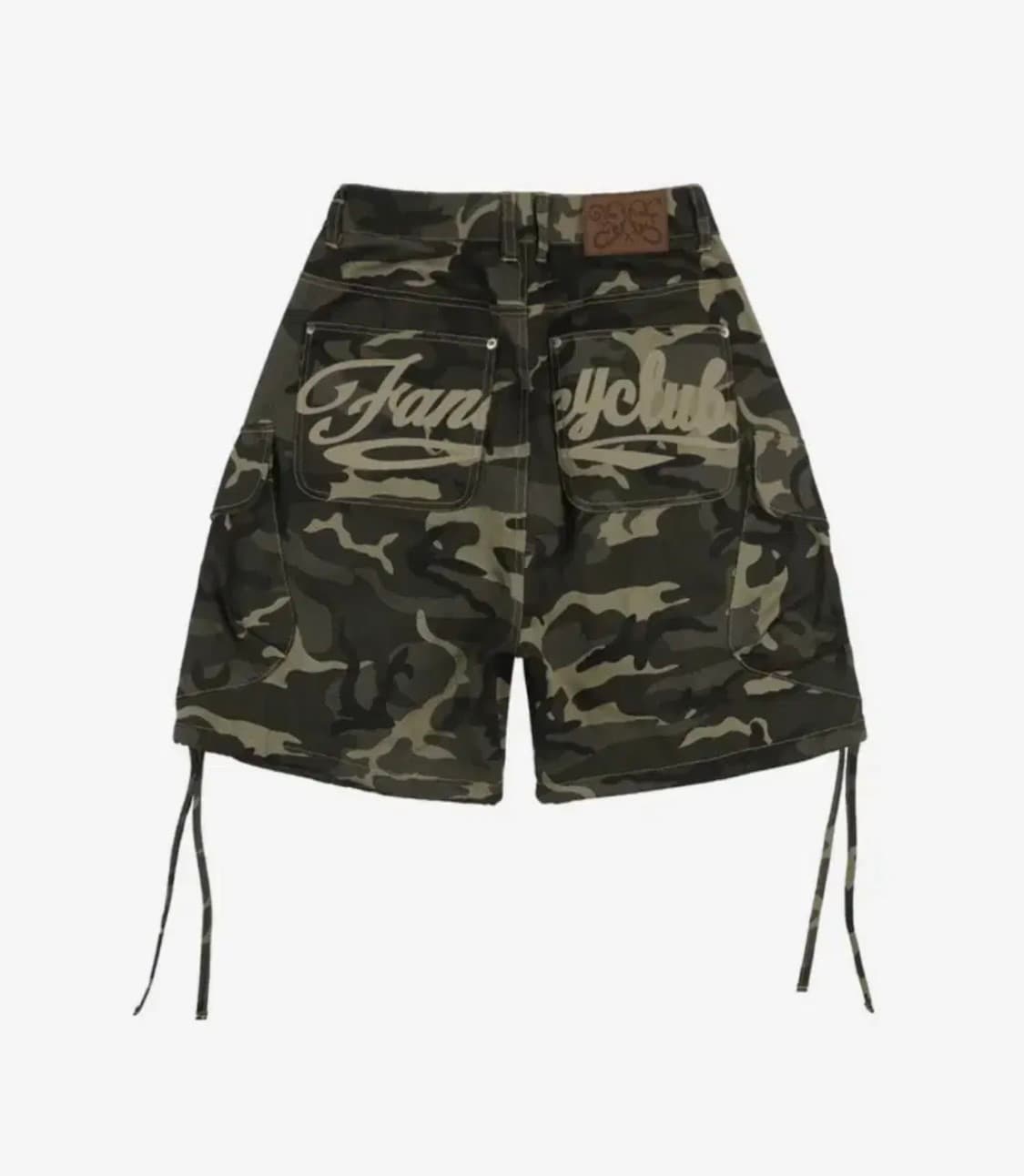 스컬프터 카고 레터링 버큐다 팬츠 상품이미지2