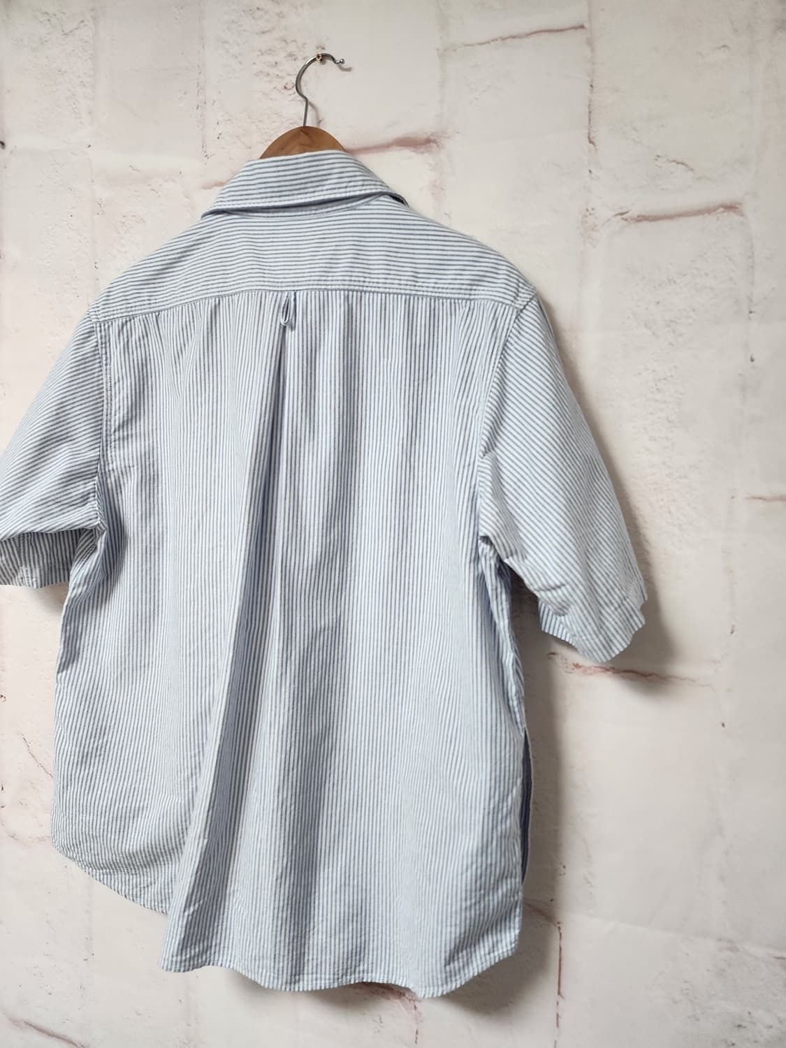 단톤 스트라이프 풀오버 셔츠 상품이미지7