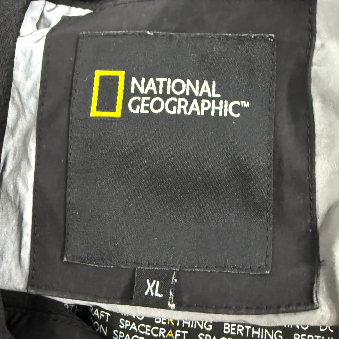 [정품/XL] 내셔널지오그래픽 블랙 후드 바람막이 b14 상품이미지5