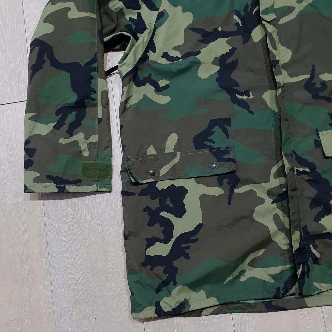 미군 우드랜드 레인파카 우비 m (110 이상) 상품이미지3