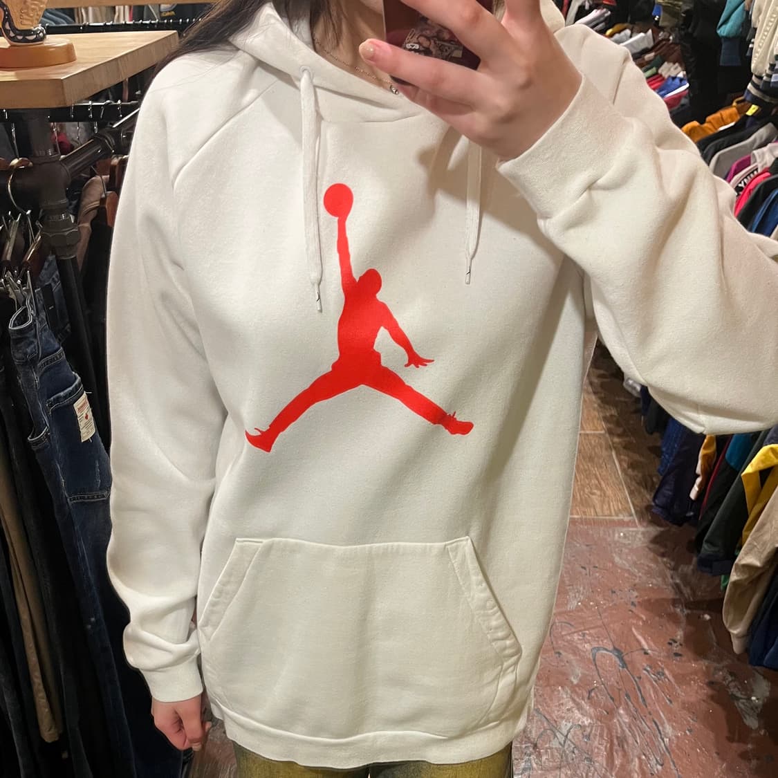 [HI] 조던 후드티 화이트 상품이미지1