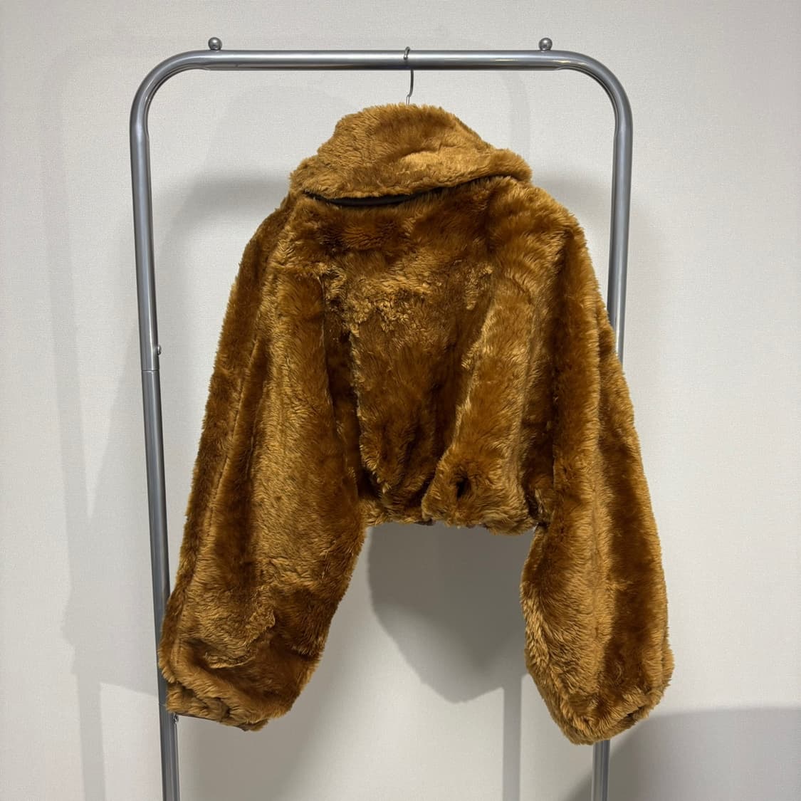 F) PERVERZE 퍼버즈 테디 크롭 퍼 자켓 상품이미지4