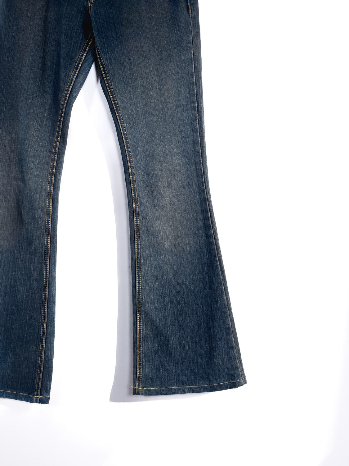 빈티지 스터드 부츠컷 데님팬츠 상품이미지4