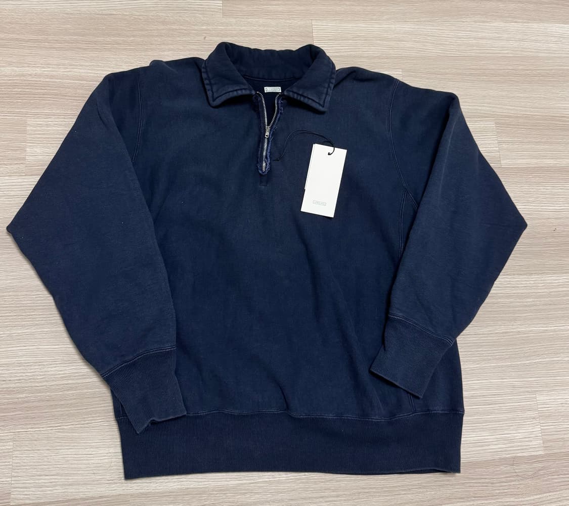 아프세쎄 24fw 빈티지 하프집업 스웻셔츠 (2) 상품이미지2