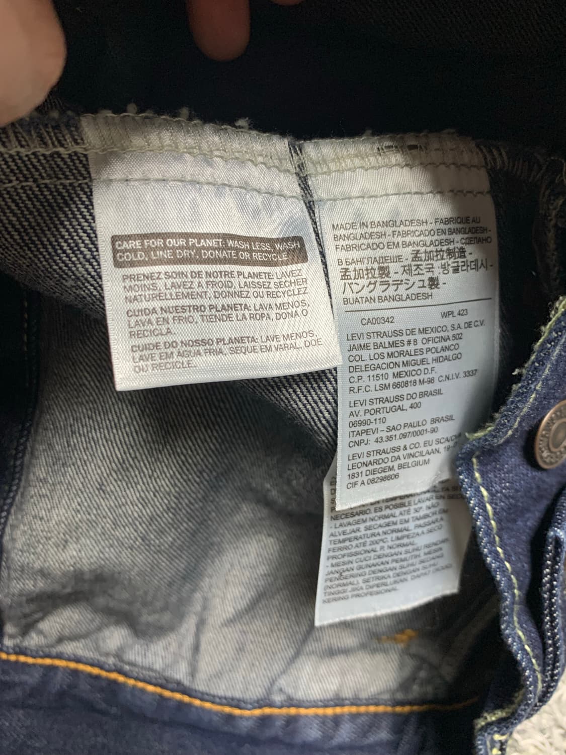 S)리바이스 트러커 청자켓 상품이미지4