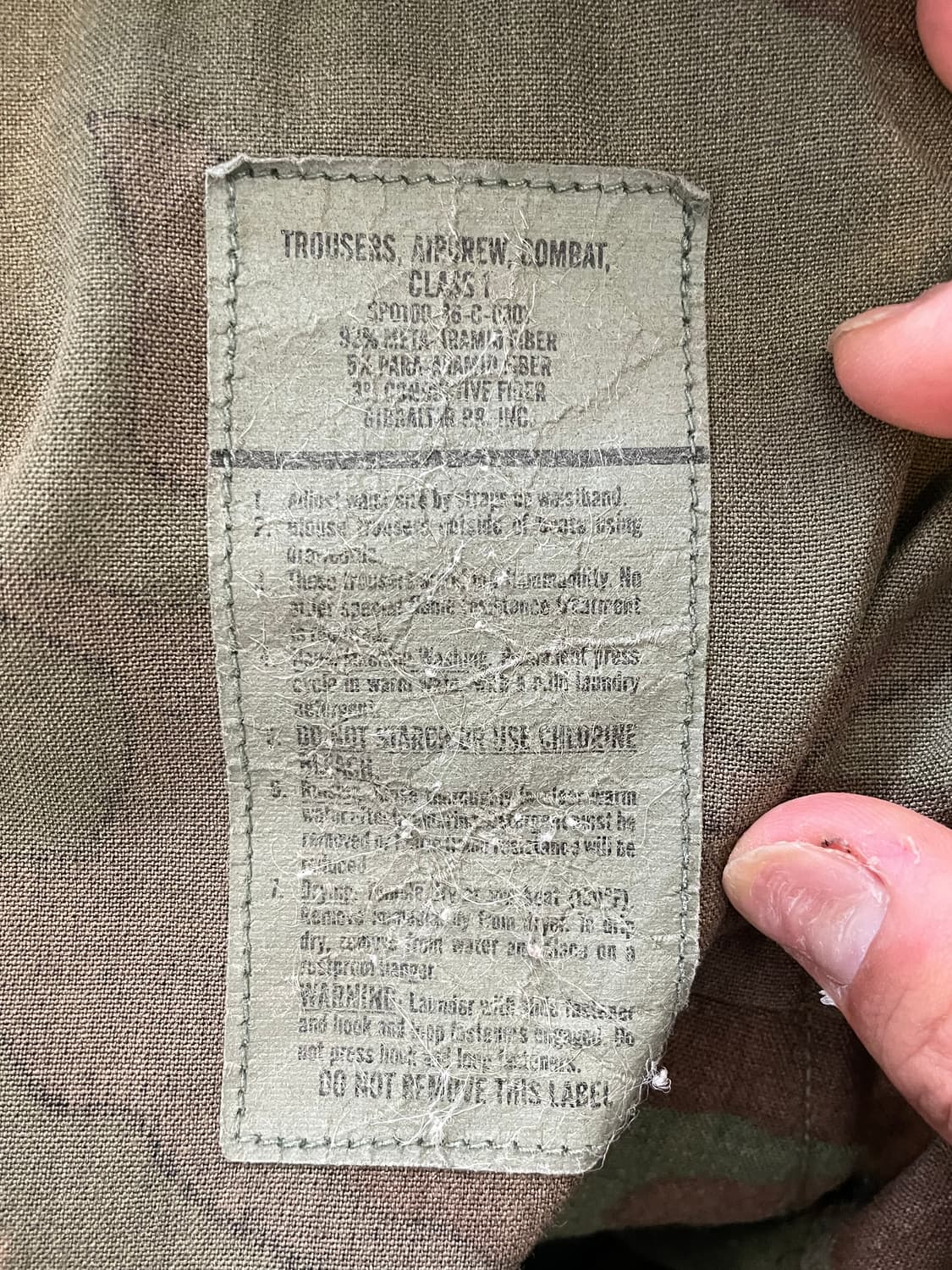 us army 오리지널 에어크루 카모 카고 팬츠 상품이미지3