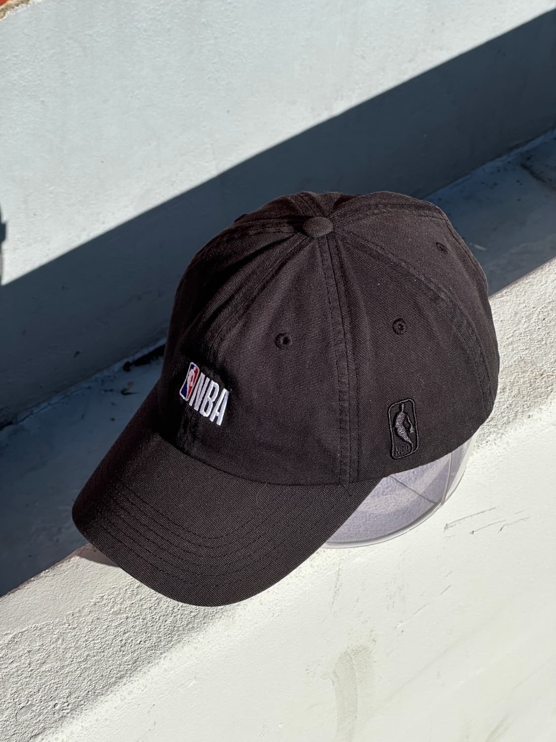 [M-L] NBA 엔비에이 로고 블랙 볼캡 모자 상품이미지2