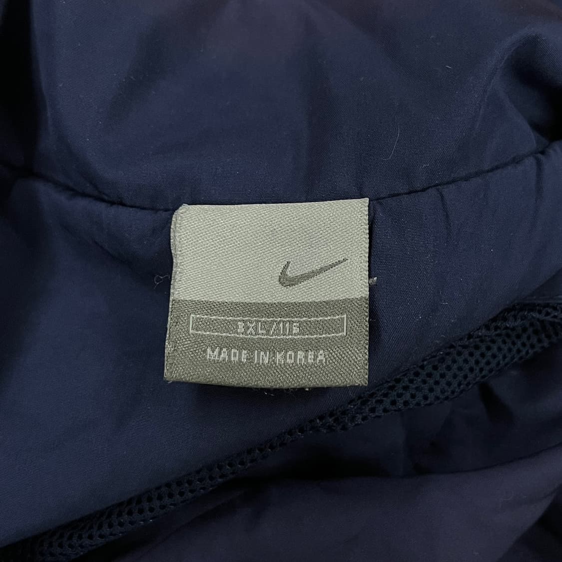 [정품/115] 나이키 네이비 바람막이 자켓 b16 상품이미지5