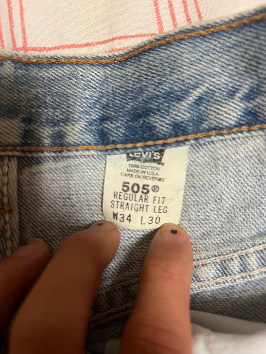 리바이스 505 usa 상품이미지4