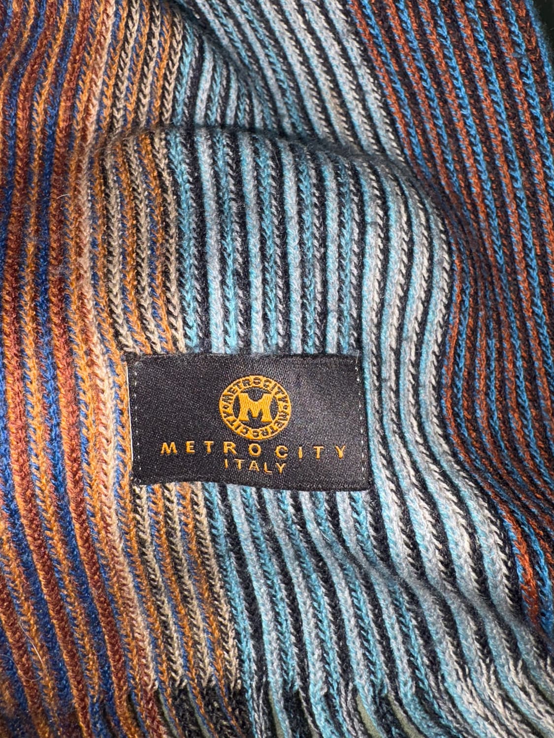 메트로시티 이태리 스트라이프 멀티 머플러 상품이미지3