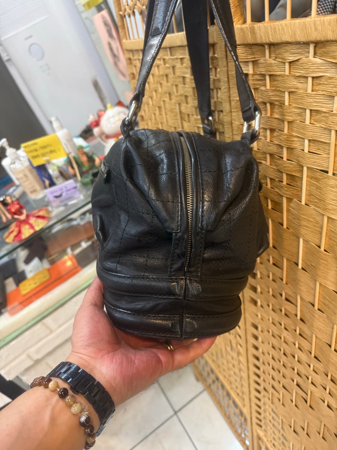 정품 샤넬 bowler 캐비어 숄더백 팝니다 상품이미지3