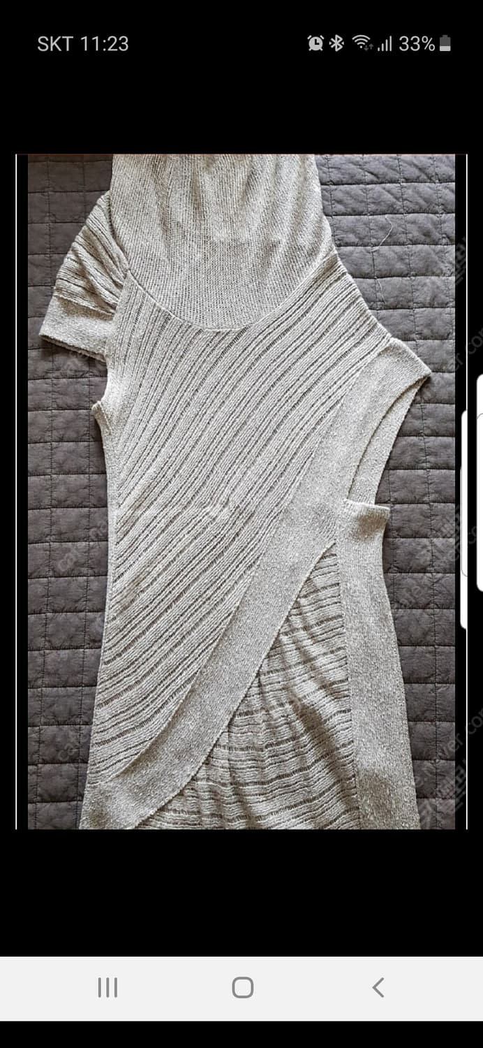 탱커스 언발란스 니트 상품이미지3