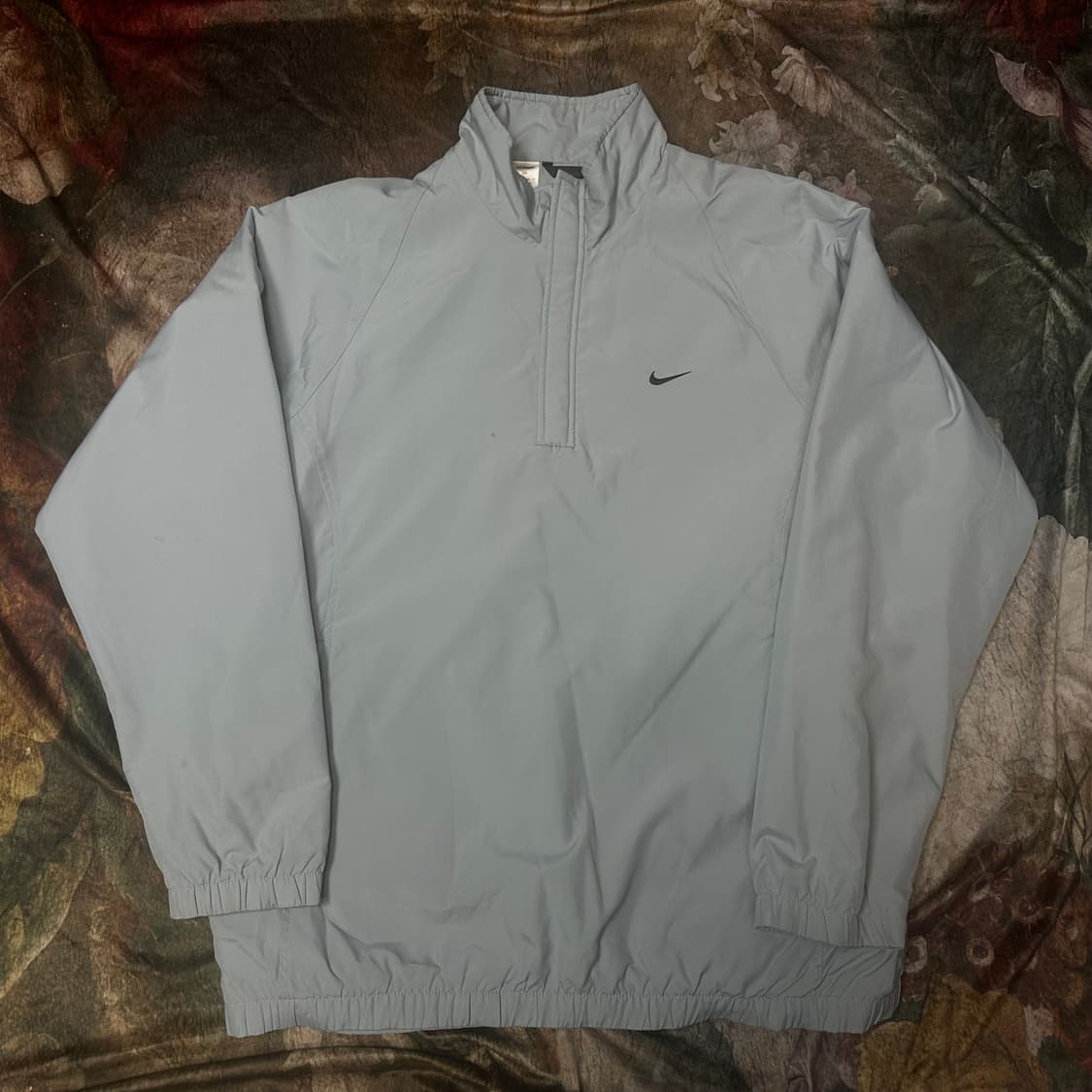 나이키 빈티지 올드스쿨 스우시스카이블루반집업 100 상품이미지1