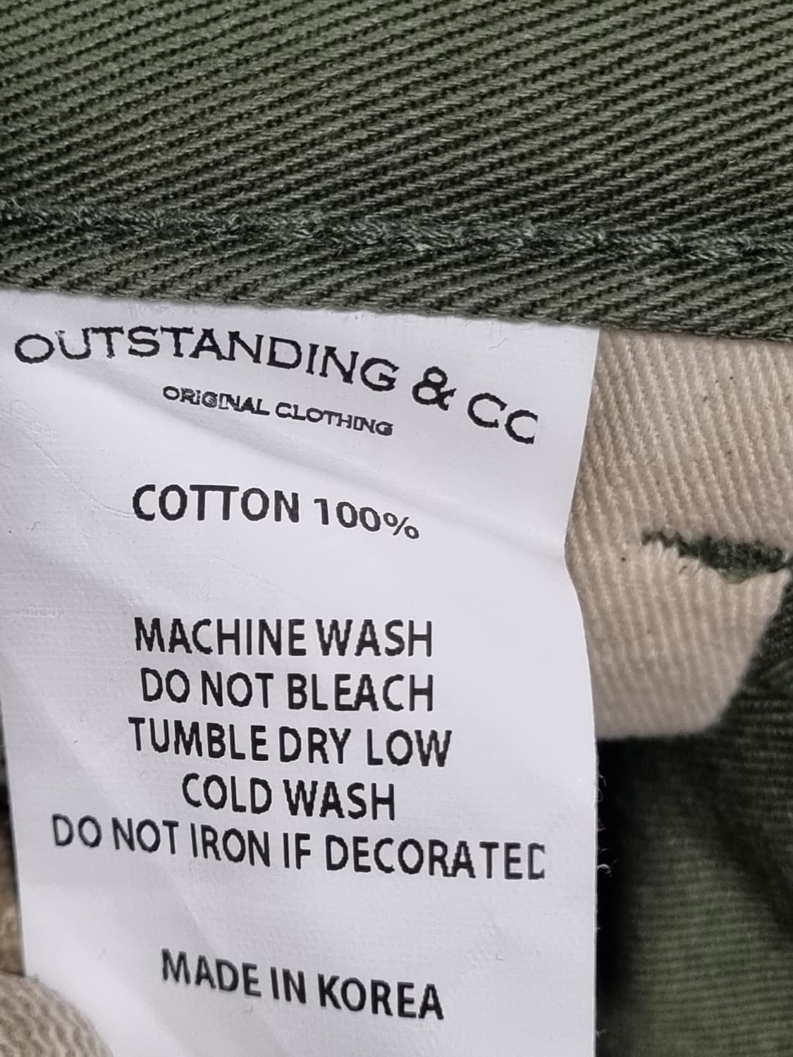 아웃스탠딩 남성 팬츠  상품이미지4