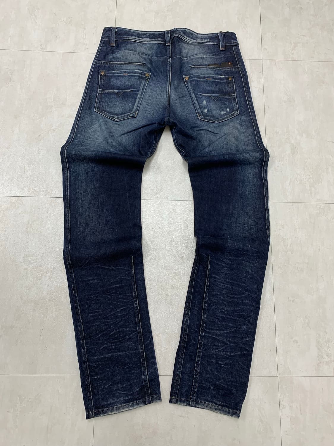 디젤 진청 스트레이트 데님 팬츠#101 상품이미지8