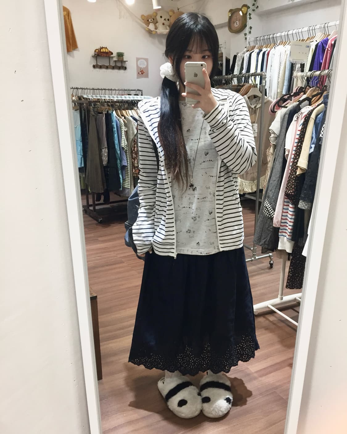 네이비 너드 냥이 세트 🐈‍⬛,,🐾 상품이미지1