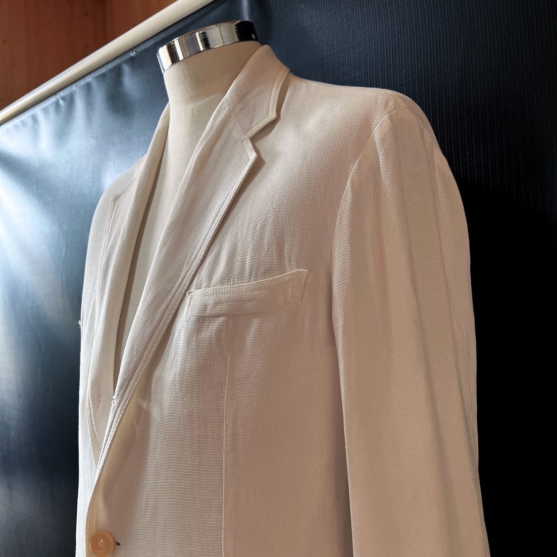 IT50R) 아르마니 꼴레지오니 린넨 언컨스트럭티드 썸머 테일러드 자켓  상품이미지2