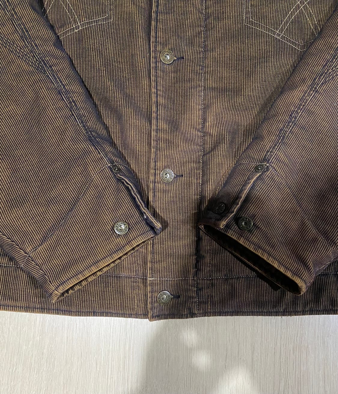 NAUTICA 코듀로이 넥 퍼 자켓 XL 상품이미지2