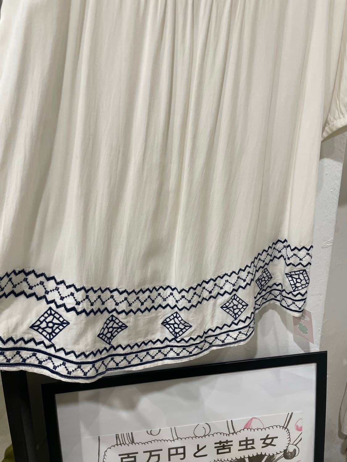 하구미 자수 블라우스 상품이미지10