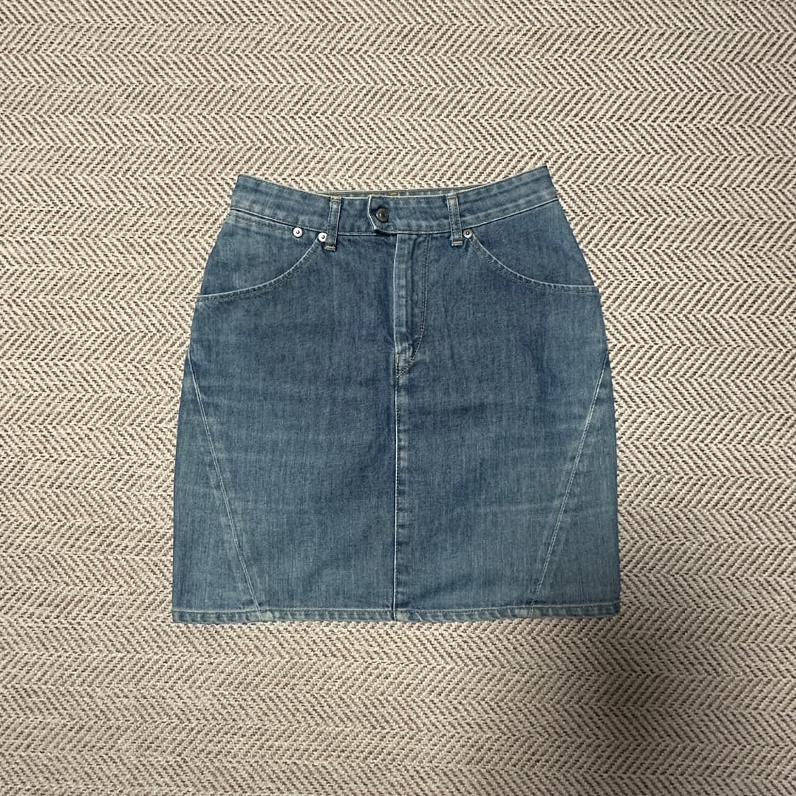LEVI'S 00's engineered jeans denim skirt 상품이미지1
