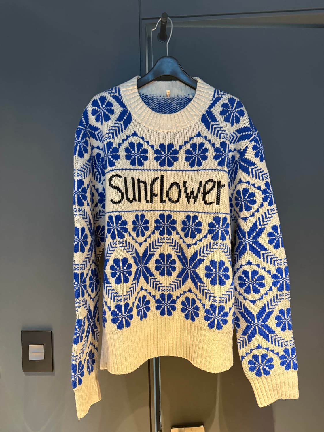 선플라워 페어아일 니트 XL사이즈 상품이미지1