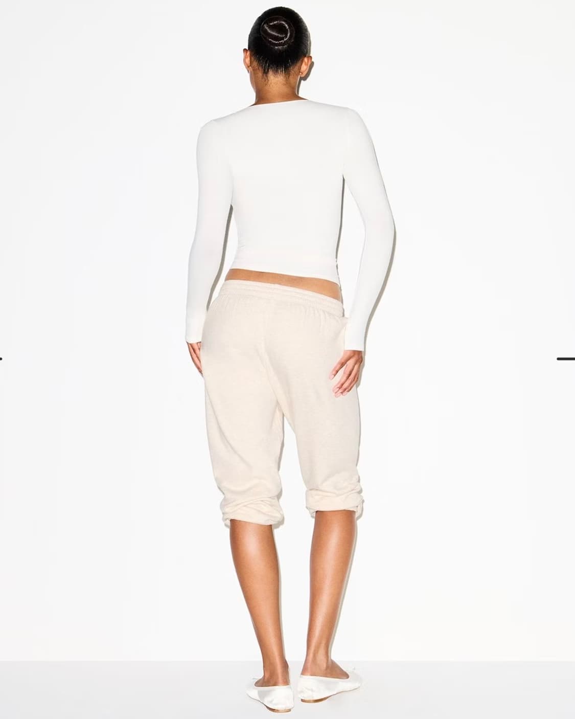 Skims SCOOP NECK LONG SLEEVE TOP 상품이미지3