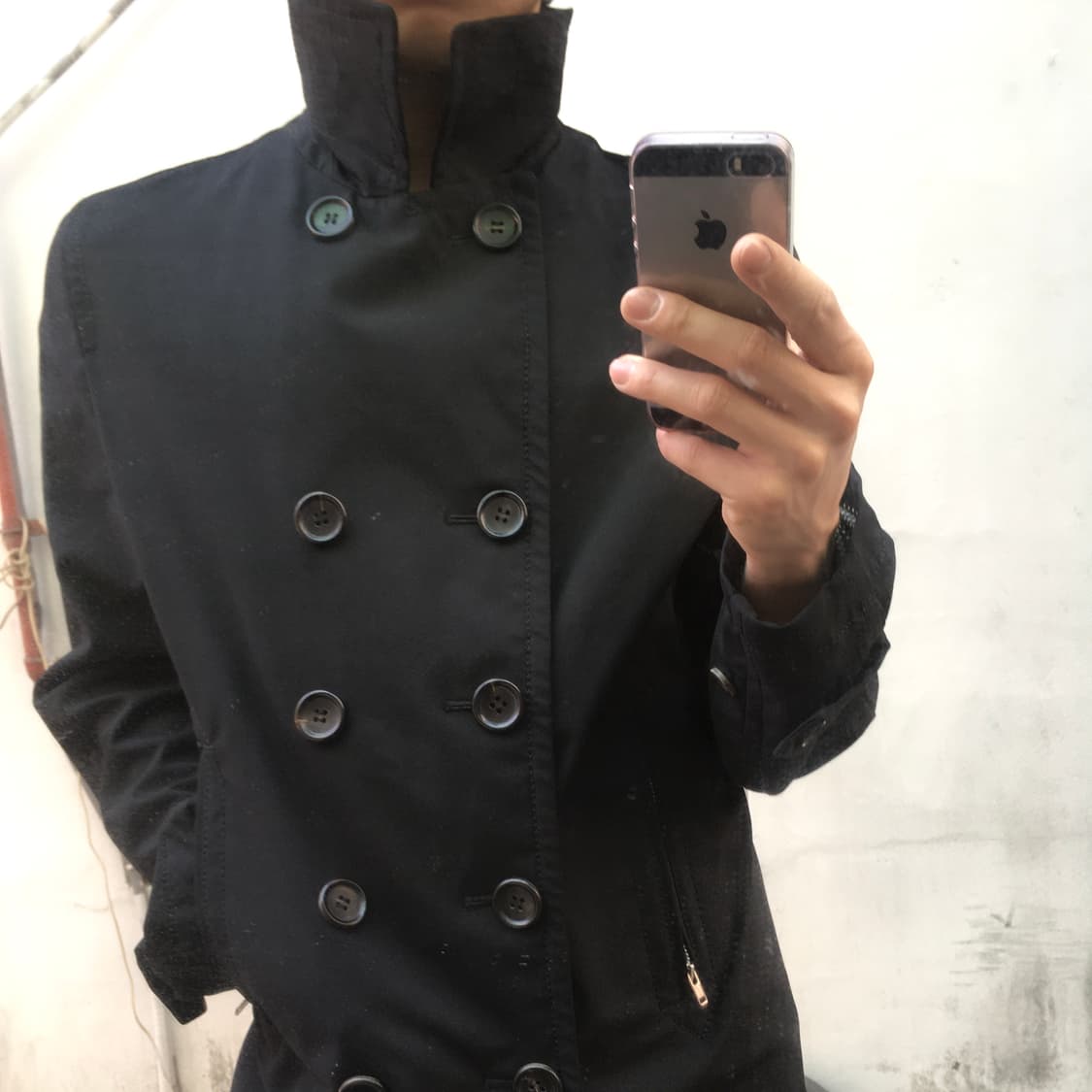 꼼데가르송 옴므 고어 윈드스토퍼 피코트 상품이미지1