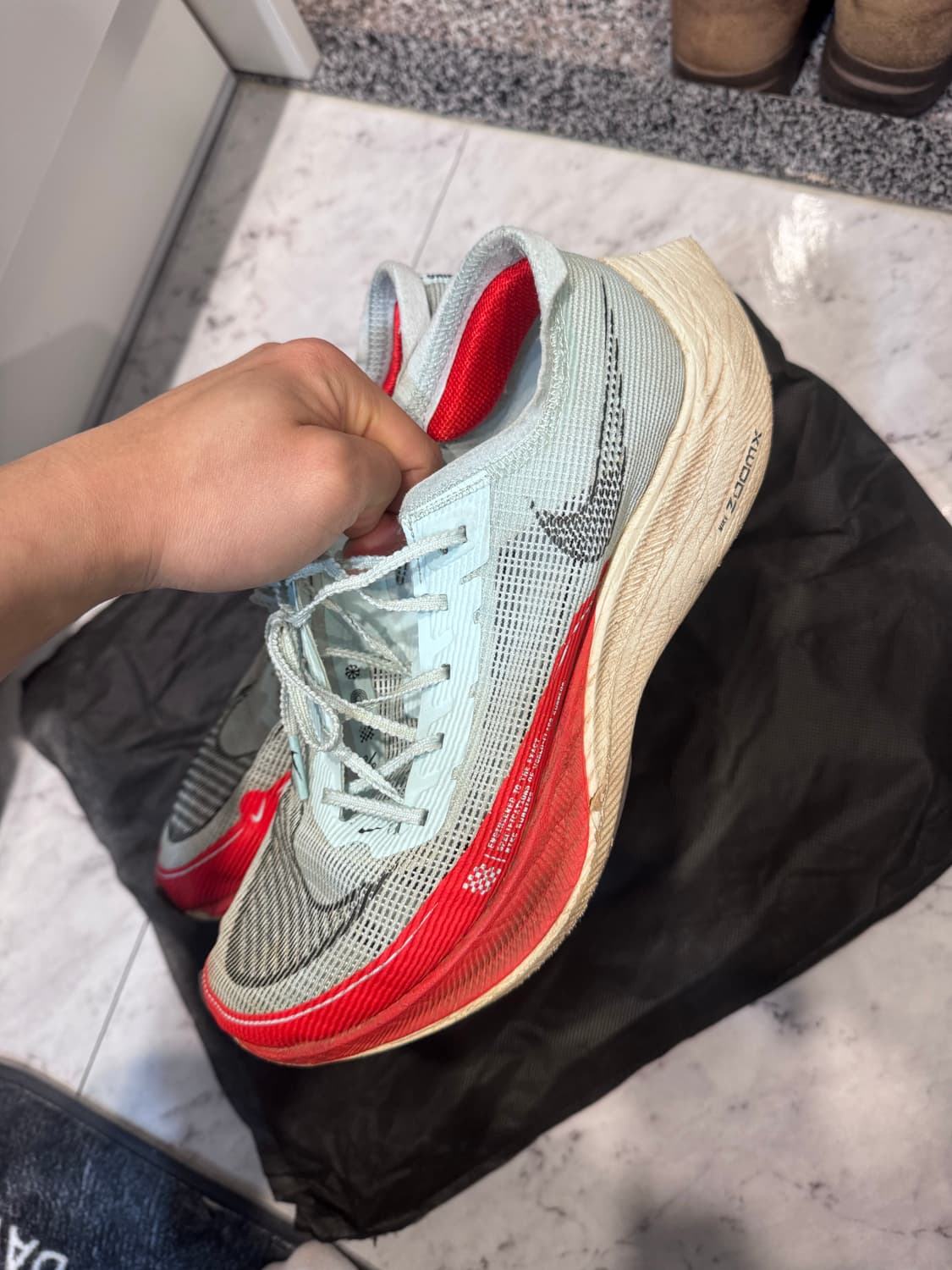 나이키 줌X 베이퍼플라이 넥스트%2 글레이셔 블루 상품이미지4