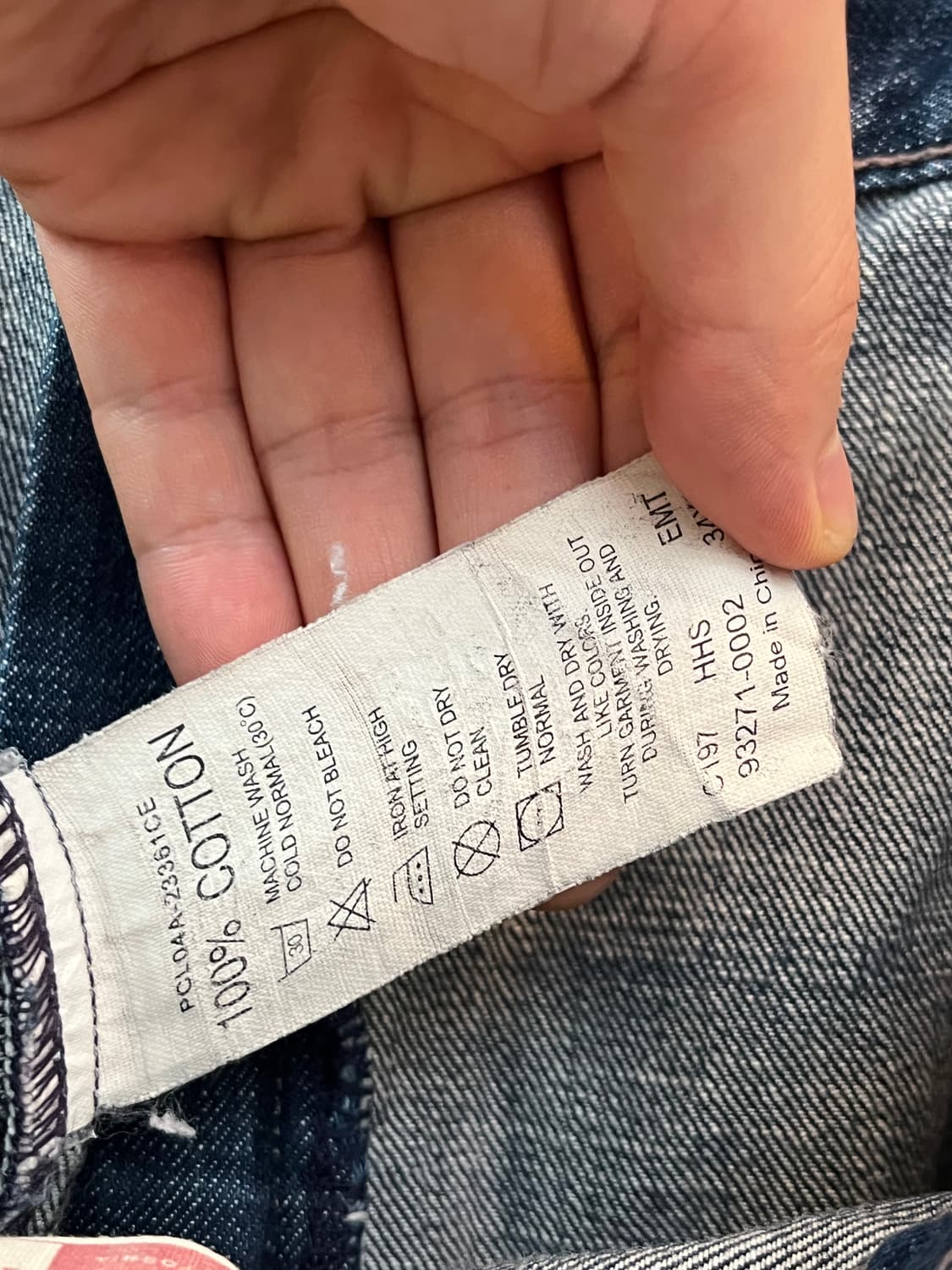 Levis 시그니처 데님 트라우저 W35 상품이미지8