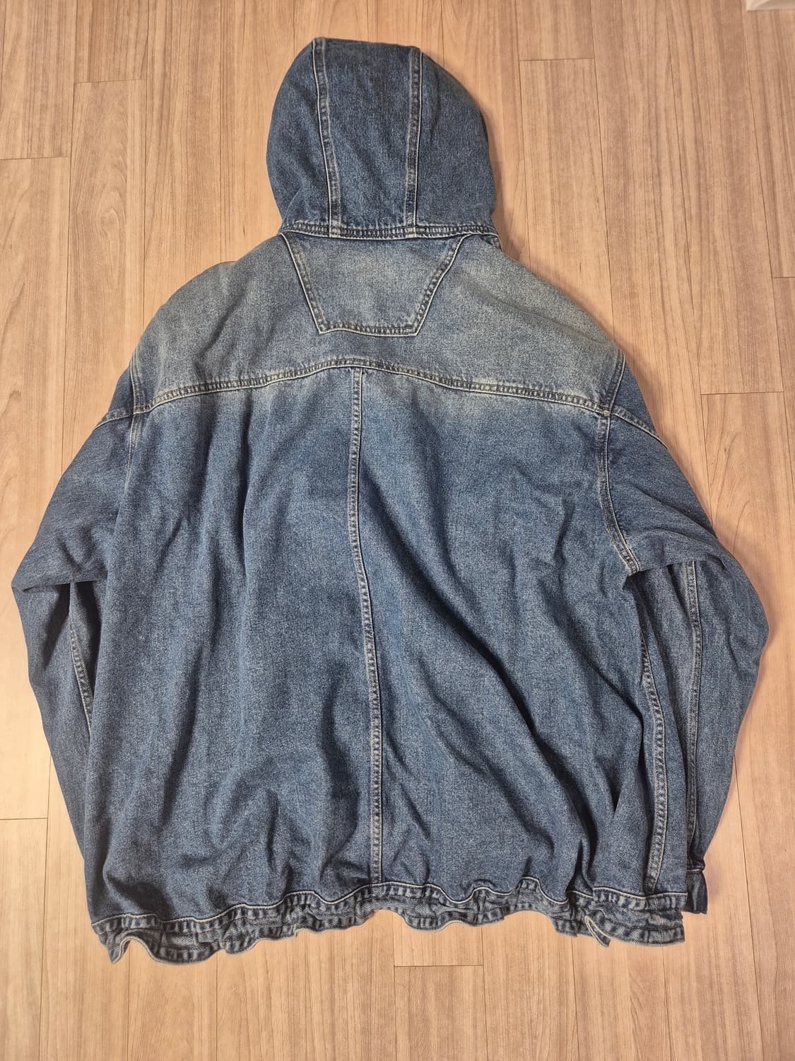 준지 데님 와이드 셋업 일괄 상품이미지2