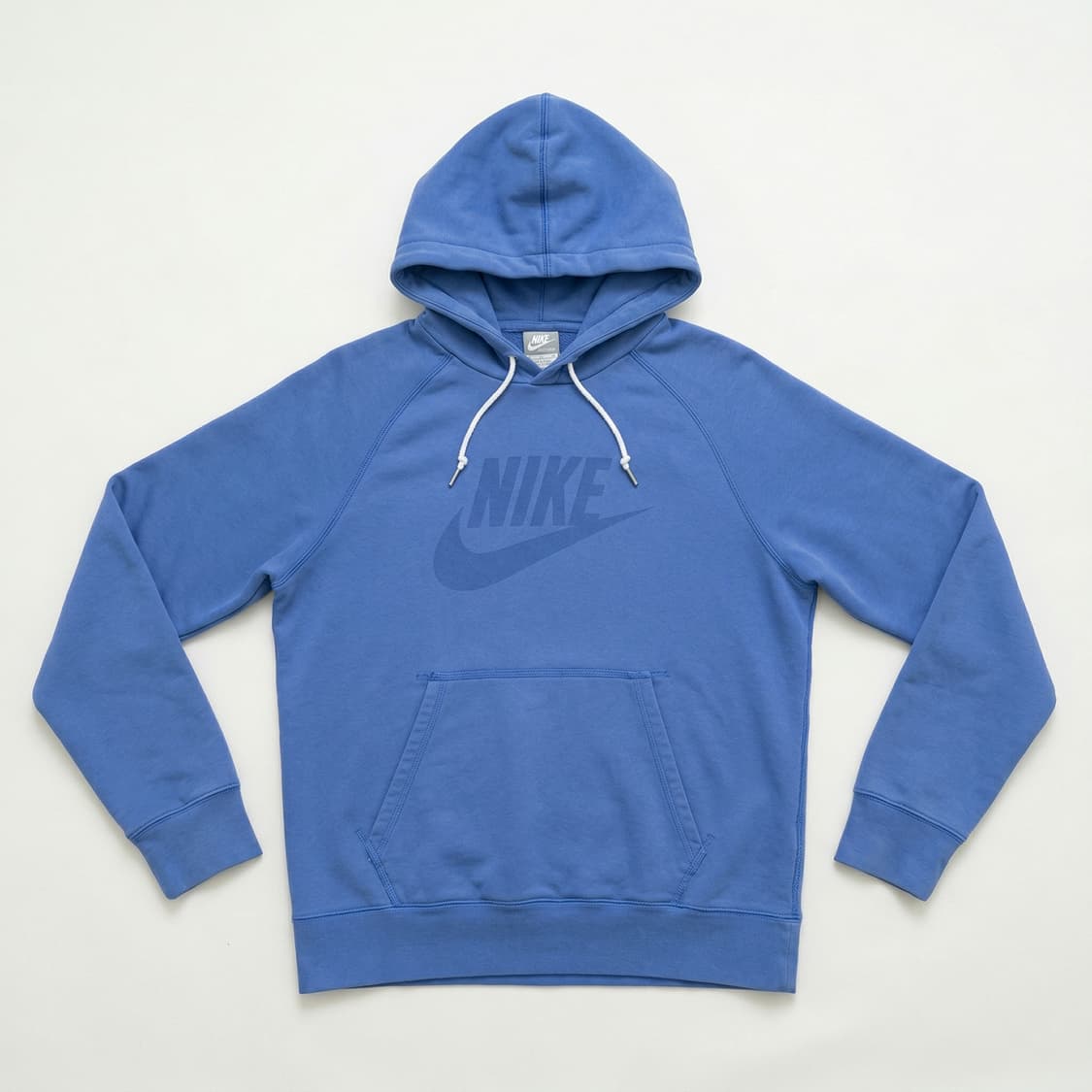 [XL] 나이키 빅로고 래글런 스웨트 후드티 블루 상품이미지1