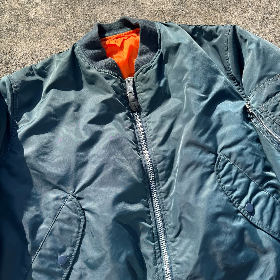 [L] 90s 알파인더스트리 Ma-1 항공점퍼 상품이미지6