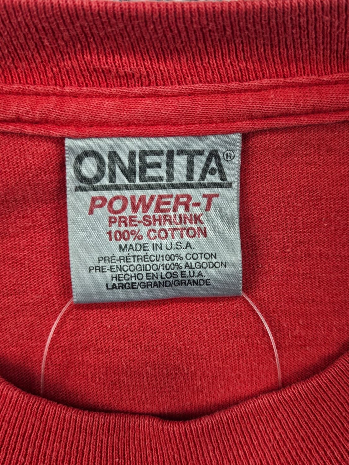 90's USA 오네이타 싱글 스티치 롱 슬리브 ( L ) / 11627 상품이미지7