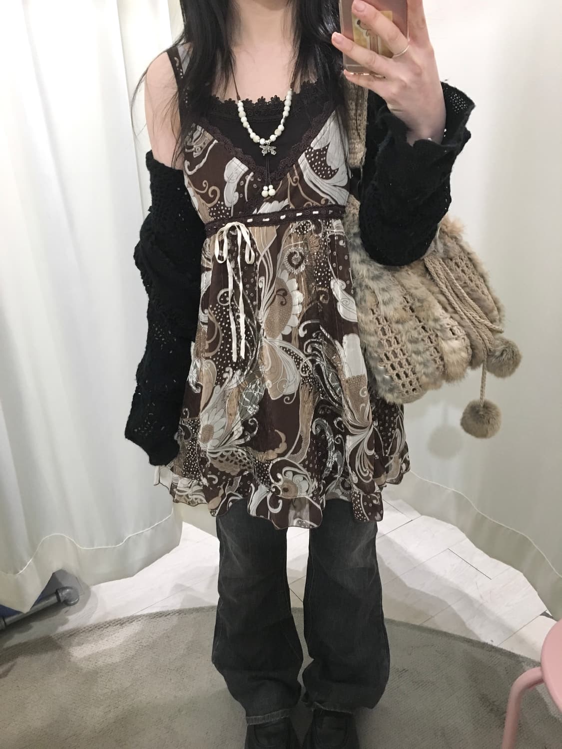 그런지 페어리 페이즐리 슬립 상품이미지2