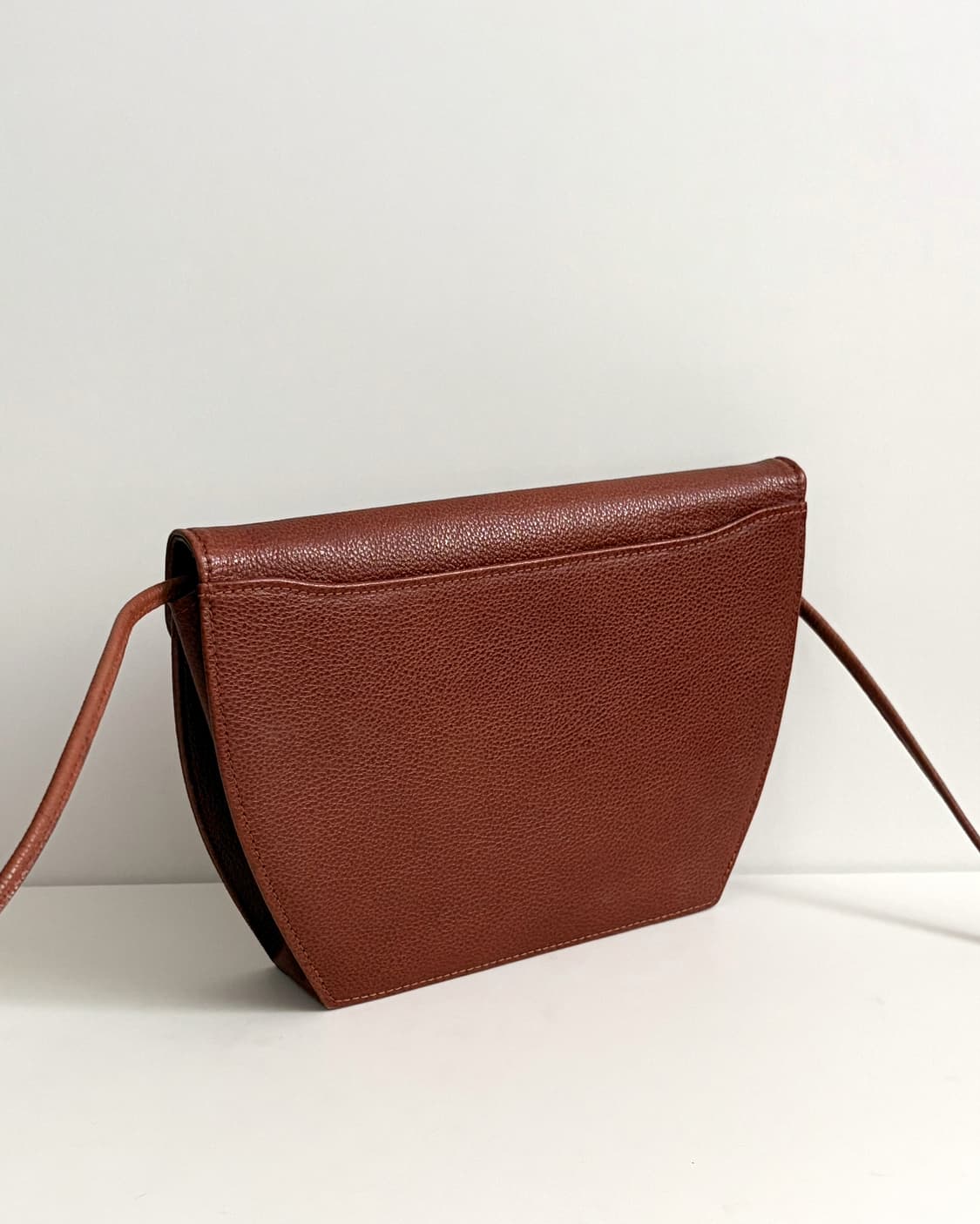 Yves Saint Laurent 입생로랑 YSL 로고 숄더백 브라운 상품이미지5