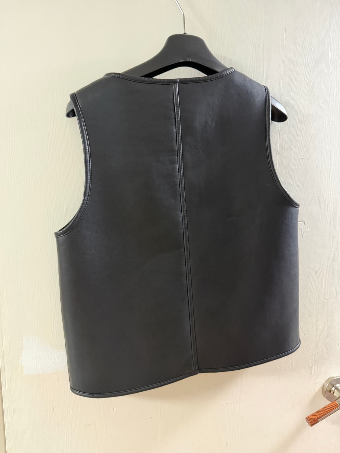 시눈 가죽털조끼 상품이미지2