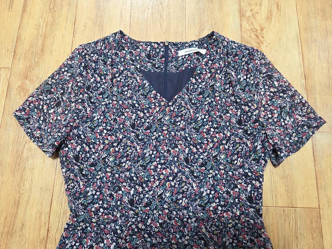 망고매니플리즈(MangoManyPlease) 플뢰르 시폰원피스 55-66 상품이미지4