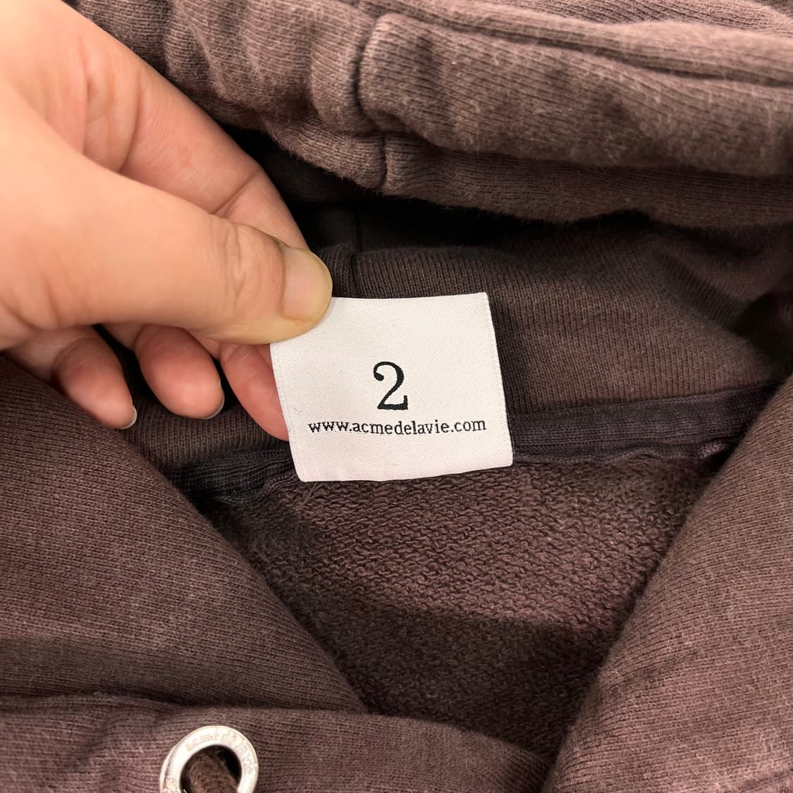 100 아크메드라비 레인보우 스프레이 로고 후드티 상품이미지4