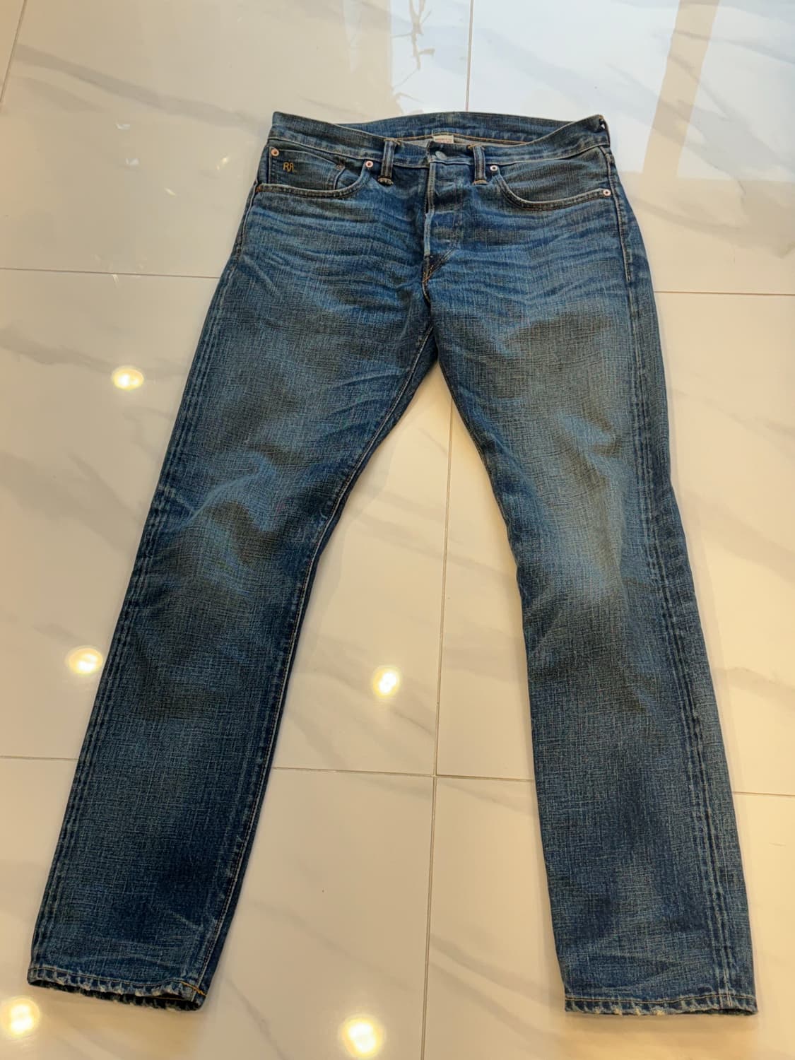 더블알엘 셀비지 슬림진 32 상품이미지1