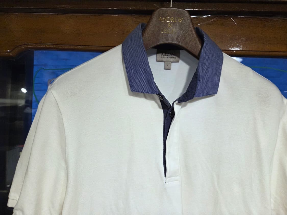 아르마니 꼴레지오니 PK 티셔츠 상품이미지2