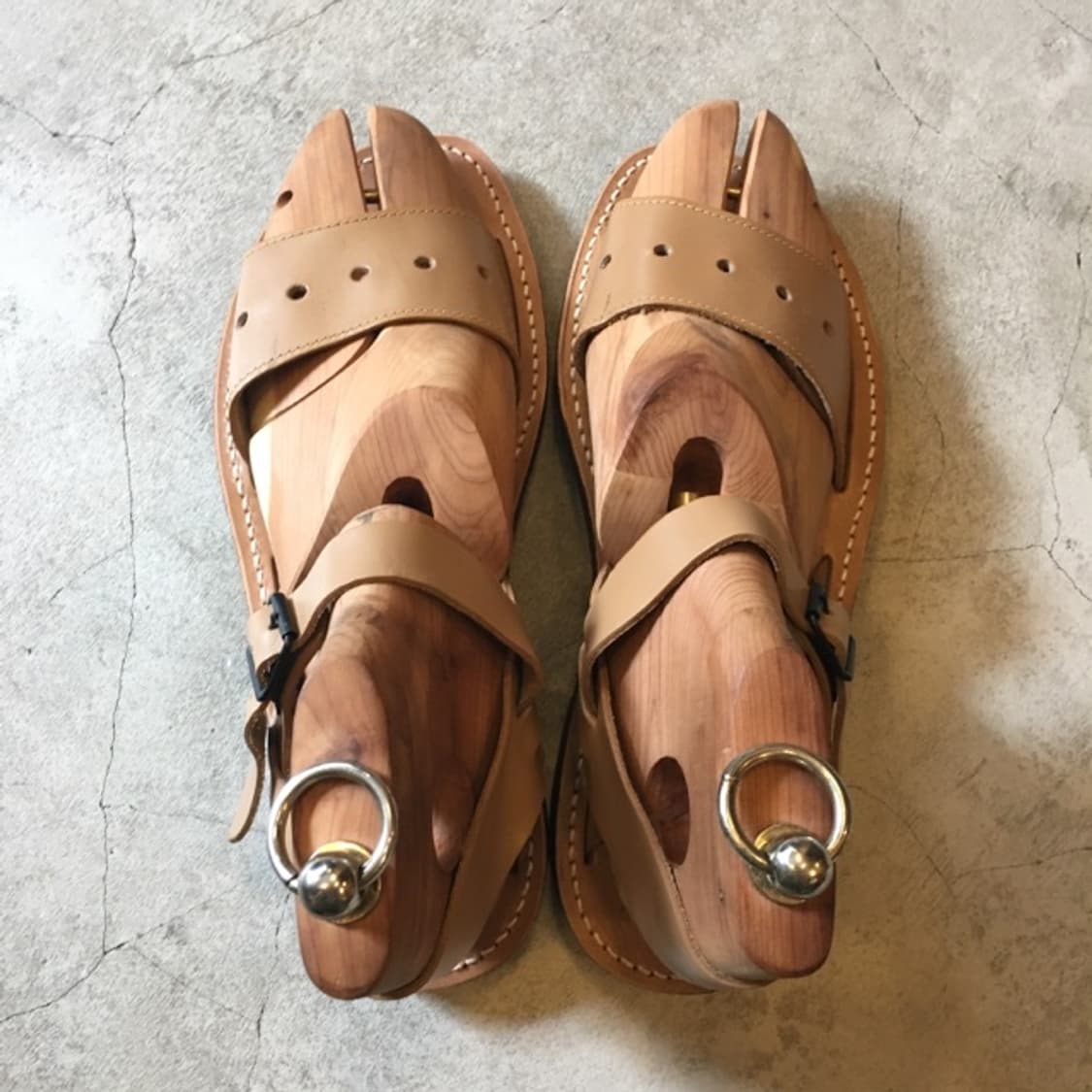 빈티지 프랑스군 샌들 상품이미지5