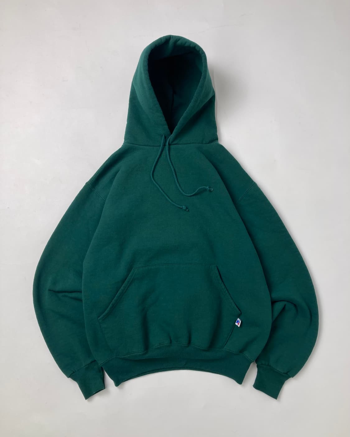 90s Russell Hoodie (green) 상품이미지1