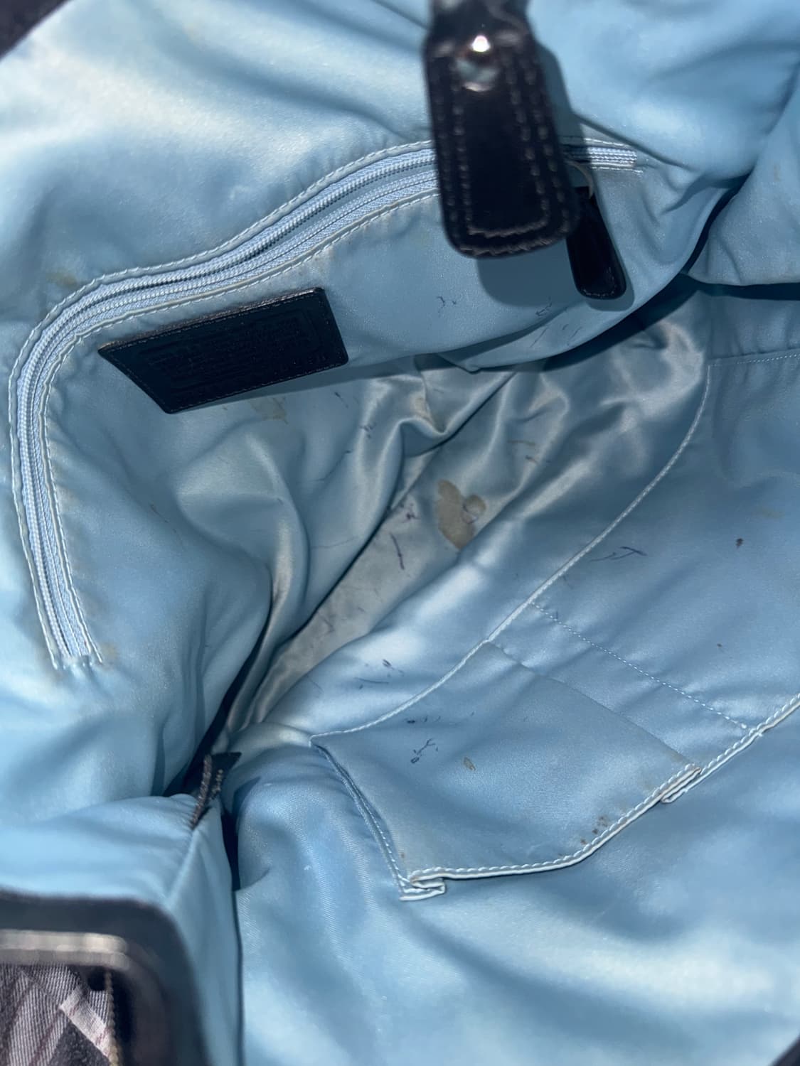 코치 블랙 빈티지 숄더백 y2k 상품이미지4