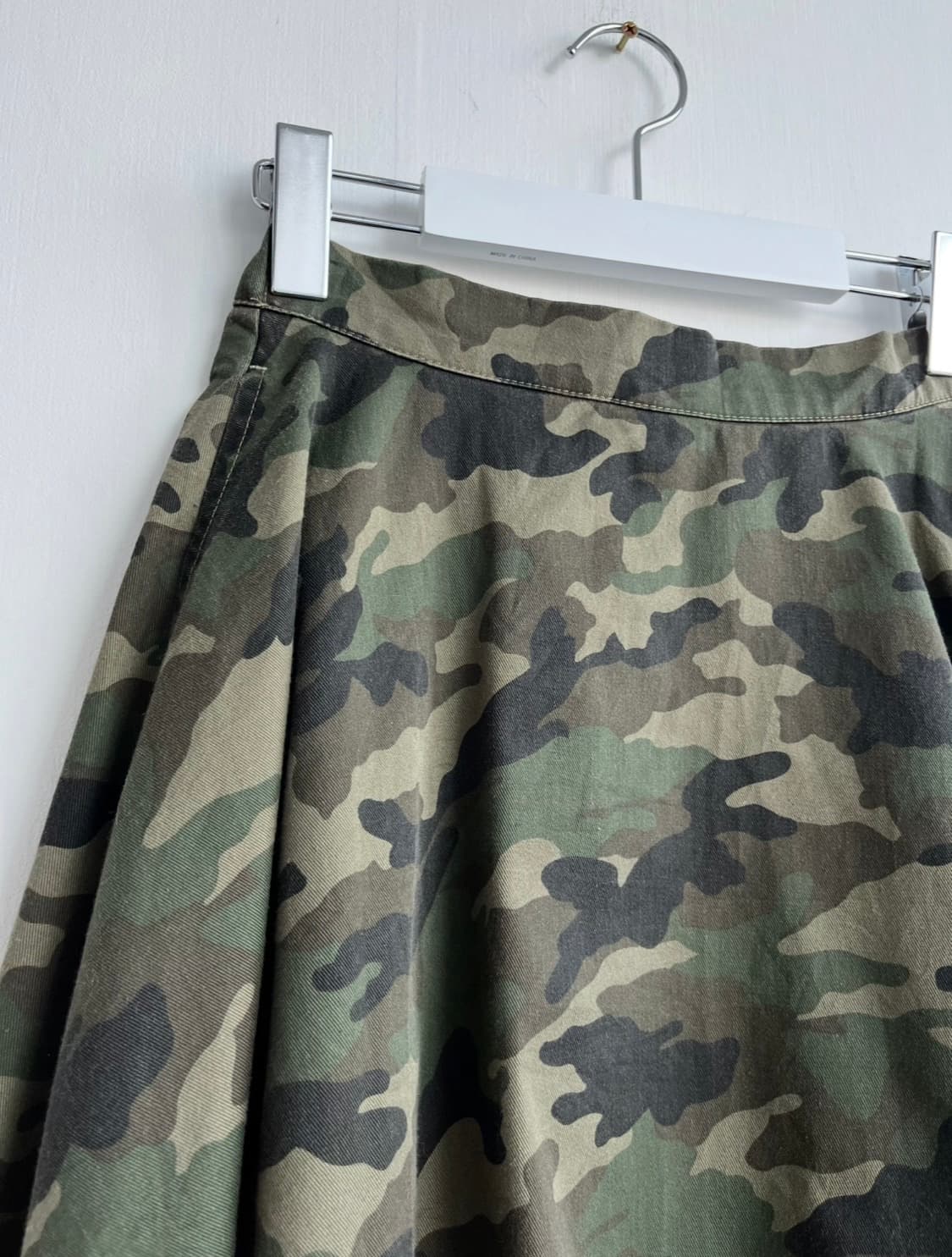 밀리터리 포켓 플레어 스커트 상품이미지2